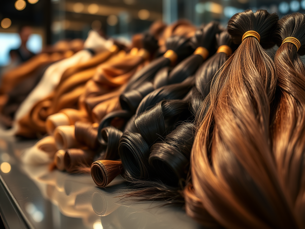 Le marché des extensions capillaires et l’importance de l’Inde dans les importations